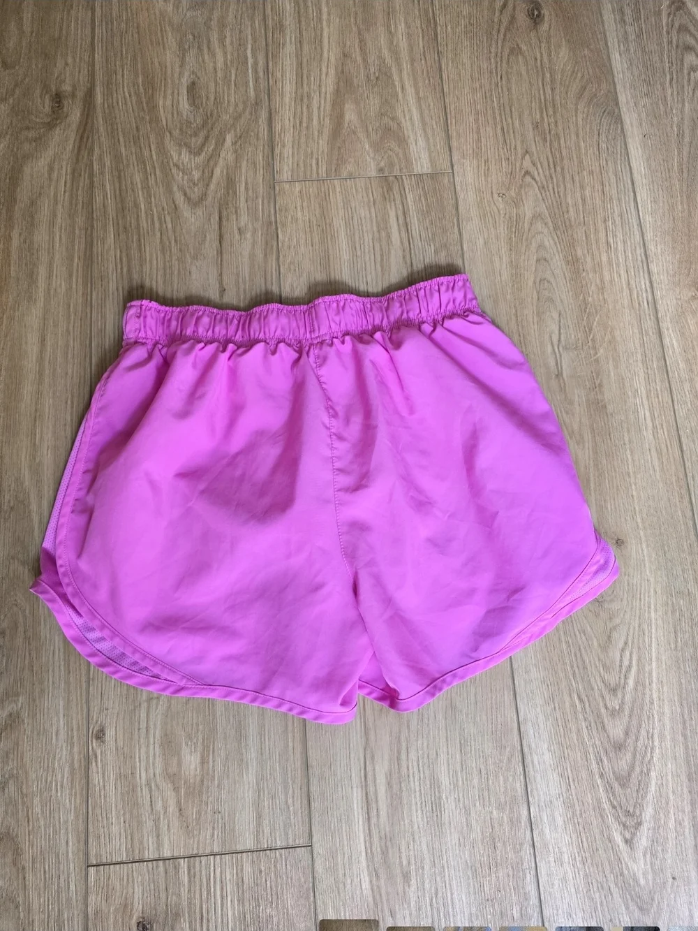 Nike  Pink Women's Athletic Running Shorts - Picture 2 of 3